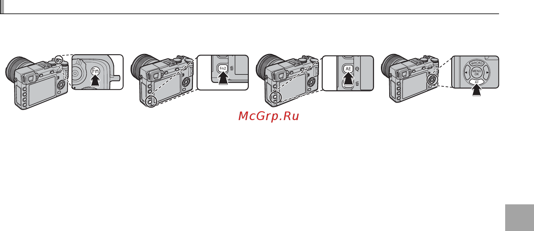 Fujifilm X-E2 Kit 18-55 Silver [83/146] Функциональные кнопки функциональные кнопки