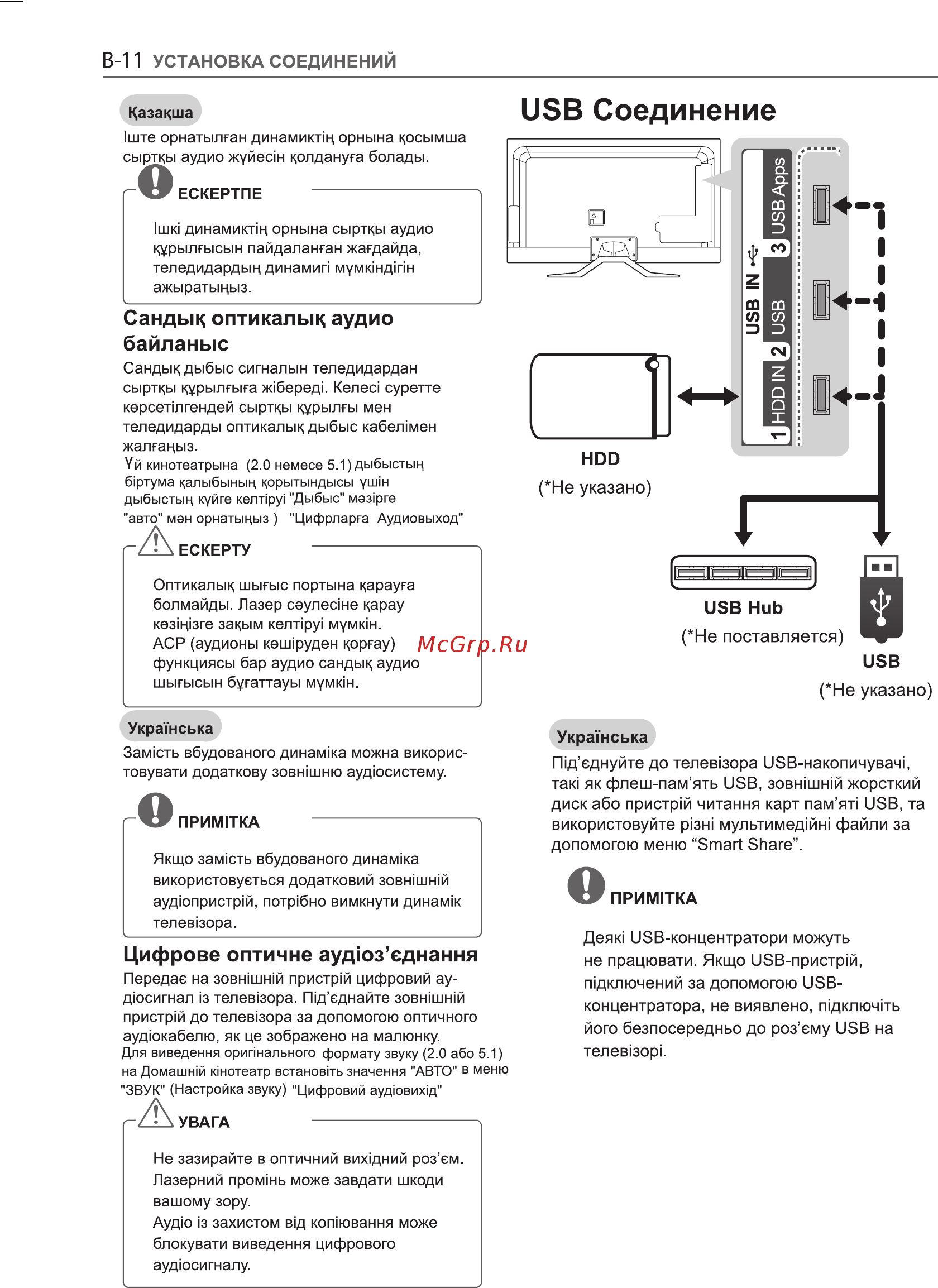 LG 84LA980V [104/112] Usb соединение