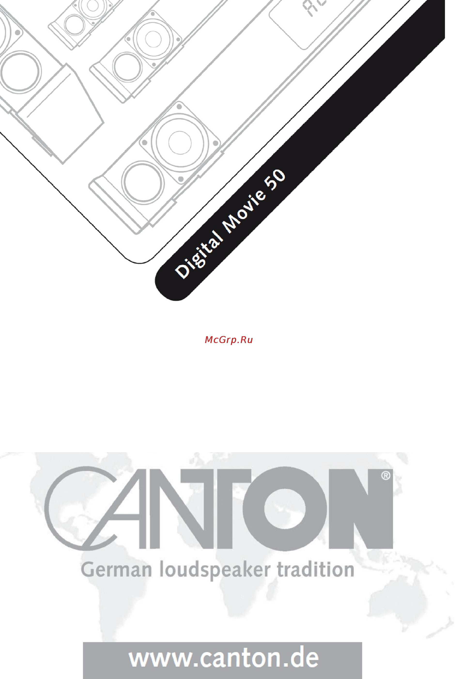 Canton DM 50 Black Инструкция по эксплуатации онлайн
