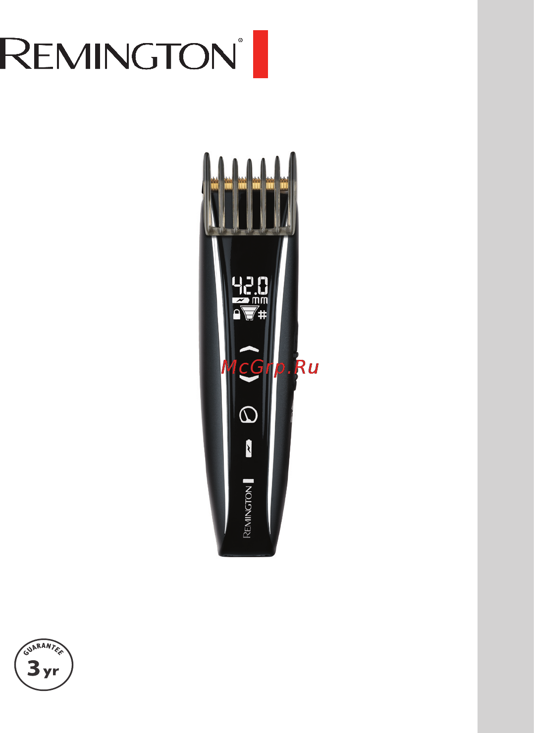 Remington HC5950 Touch Control Инструкция по эксплуатации онлайн