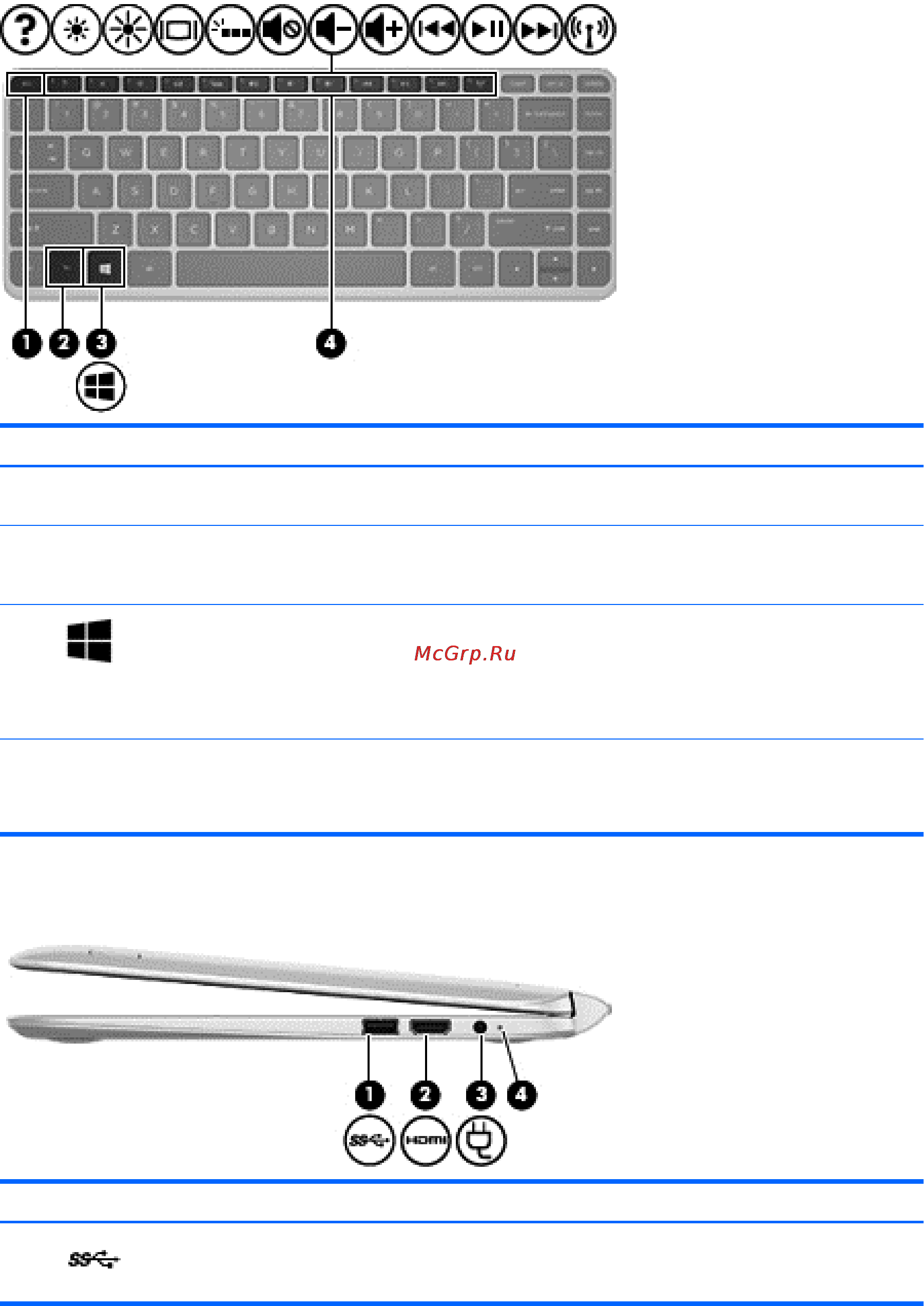 HP Spectre 13-h200er E7F88EA [22/93] Клавиши