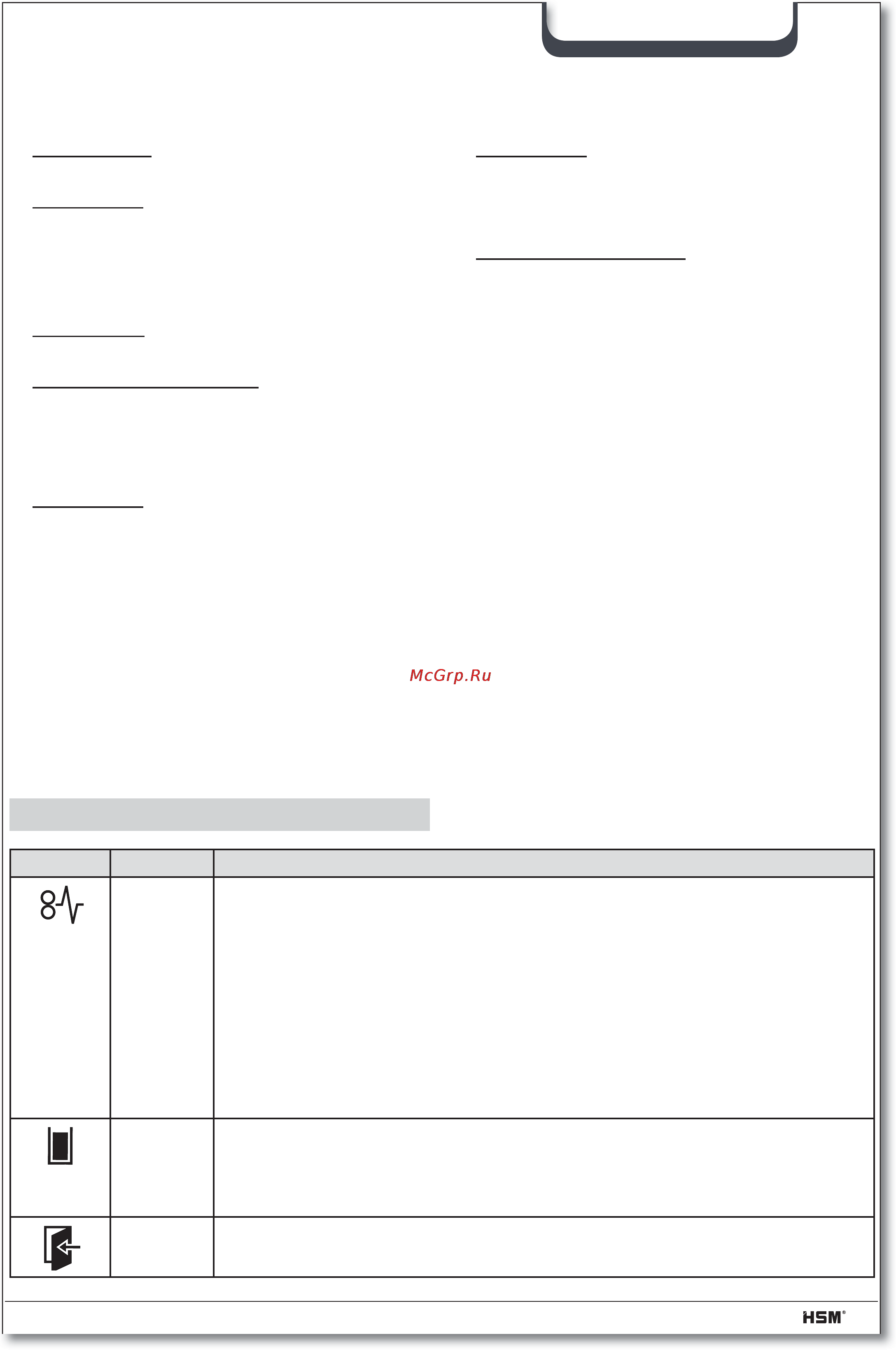Hsm SECURIO B35 (0,78×11) [31/92] Tõrgete kõrvaldamine