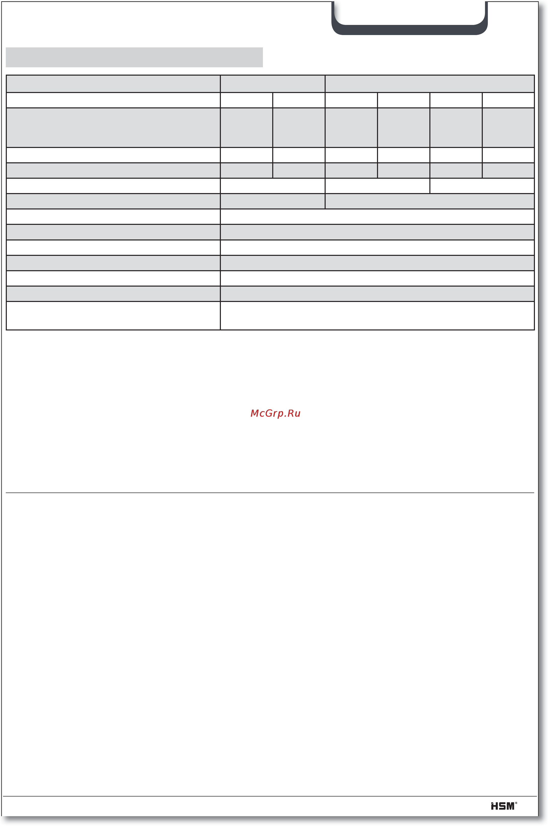 Hsm SECURIO B35 (1,9×15) [65/92] Date tehnice