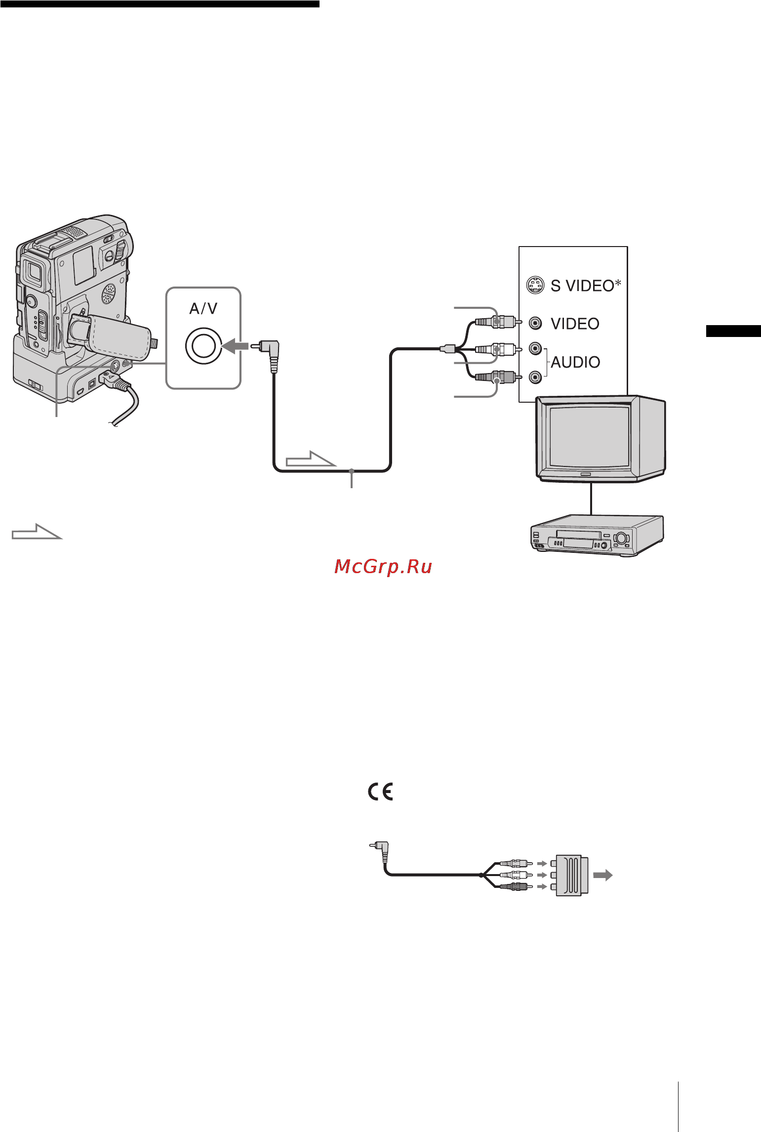 Sony DCR-PC109E [59/325] Visa bilden pä en tv