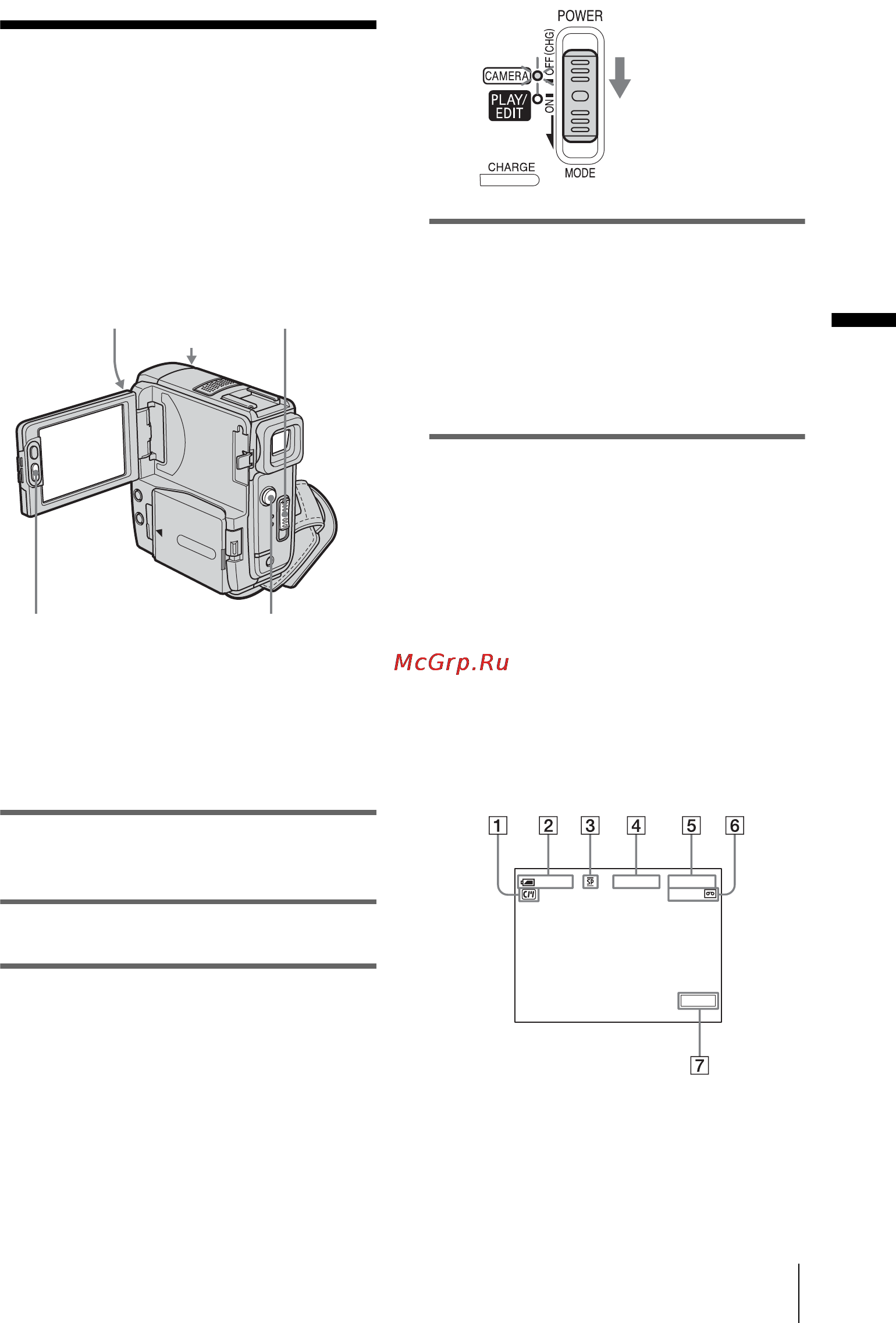 Sony DCR-PC106E [127/224] Запись фильмов