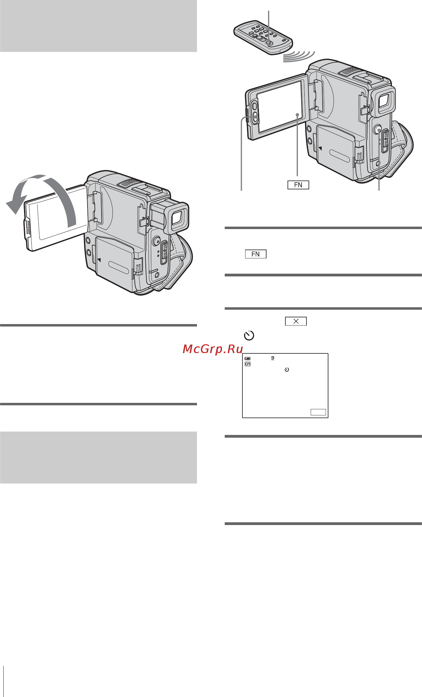 Sony DCR-PC106E [24/224] Inspelning i spegelläge