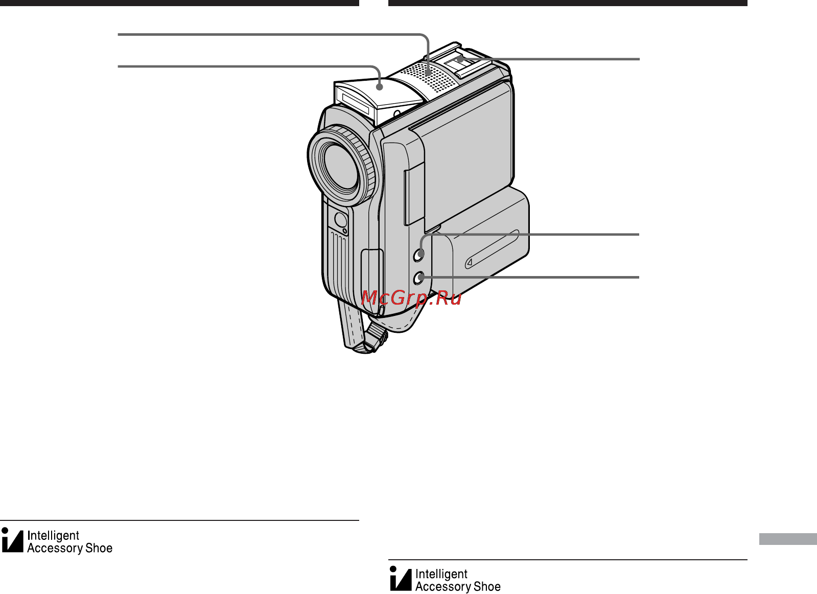 Sony DCR-PC103E [307/316] Delar och kontroller oбознaчeниe дeтaлeй и оpгaнов yпpaвлeния