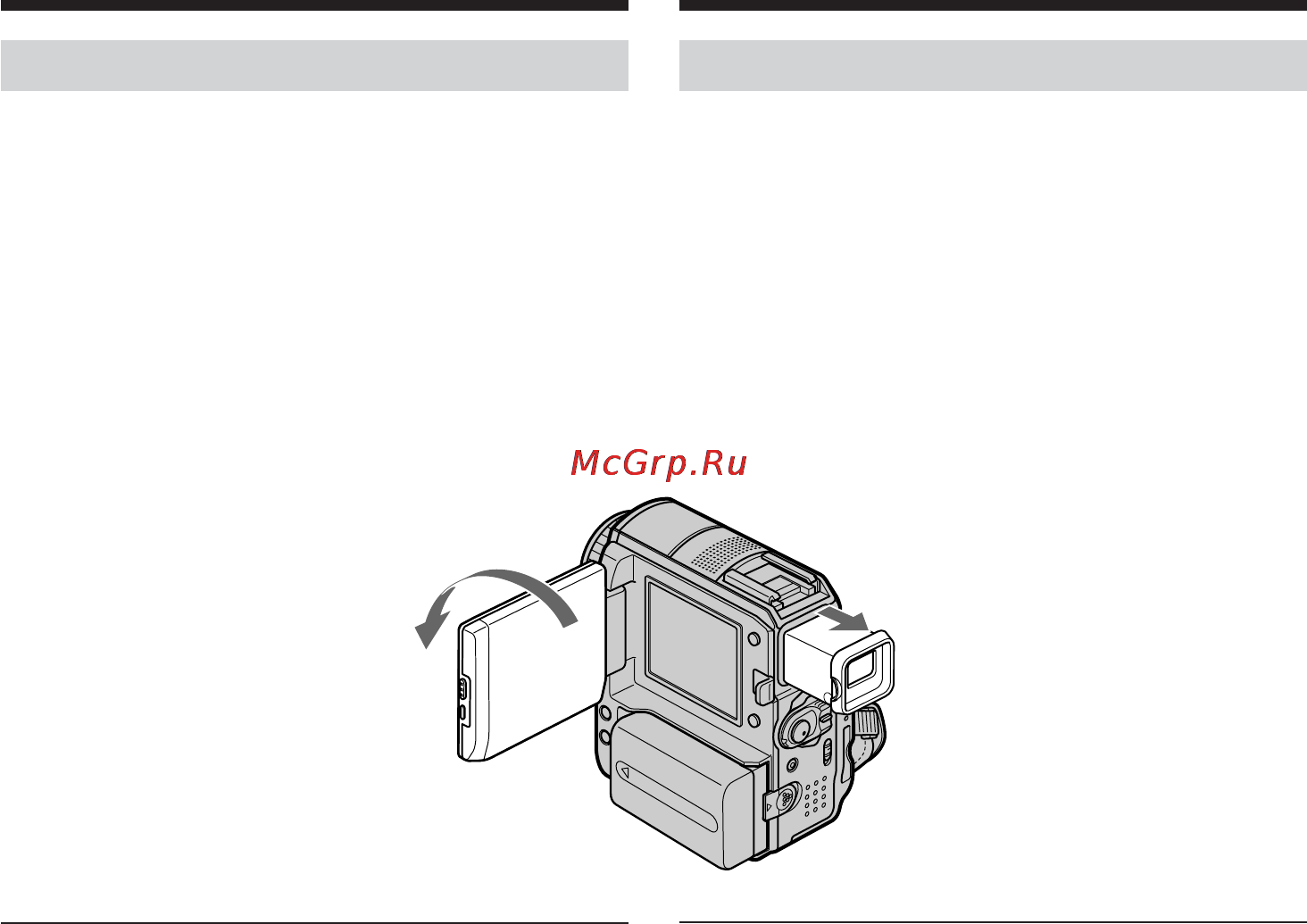 Sony DCR-PC103E [42/316] Cъeмкa в зepкaльном peжимe