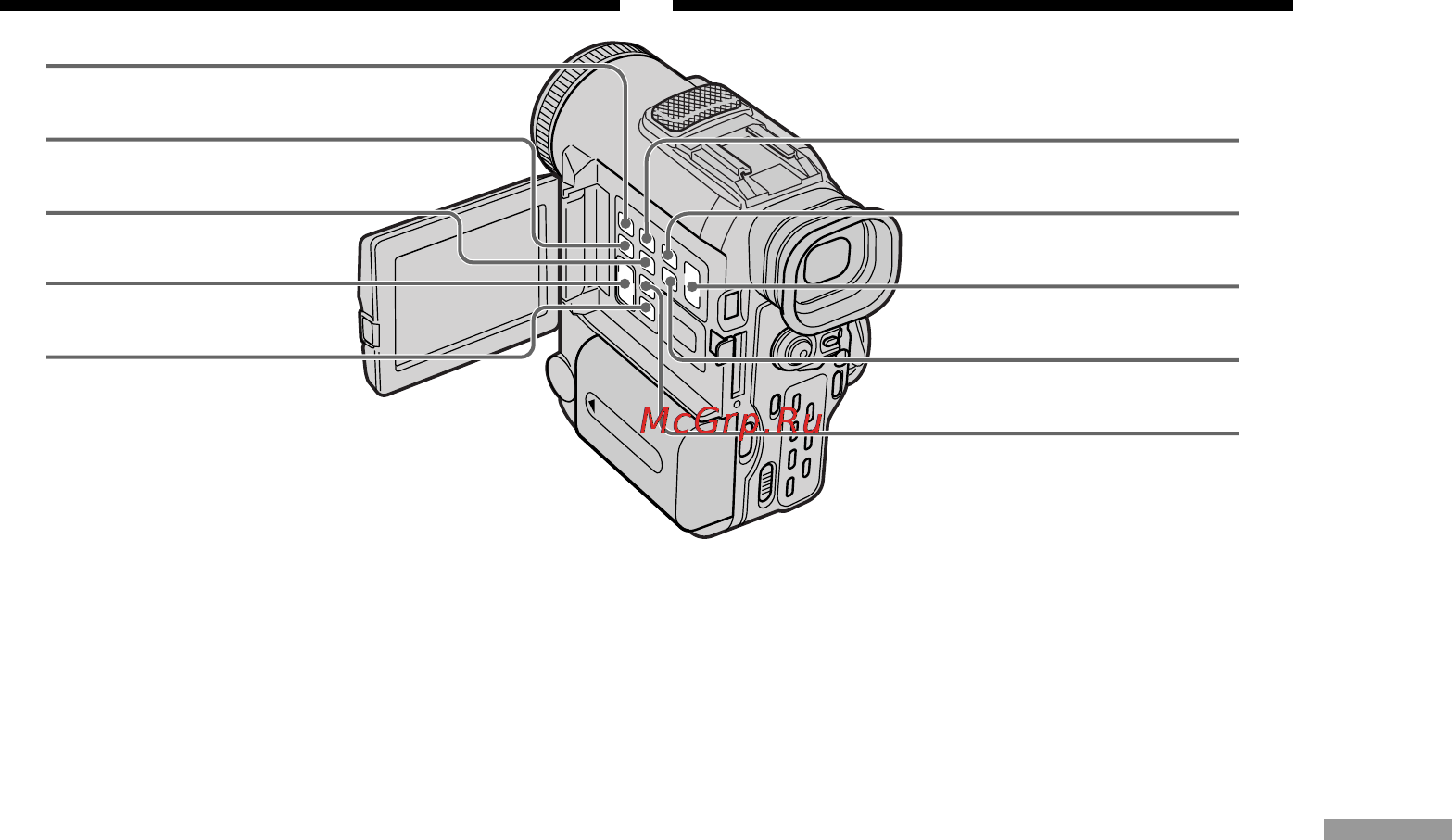 Sony DCR-PC100E [185/200] Identifying the parts and controls