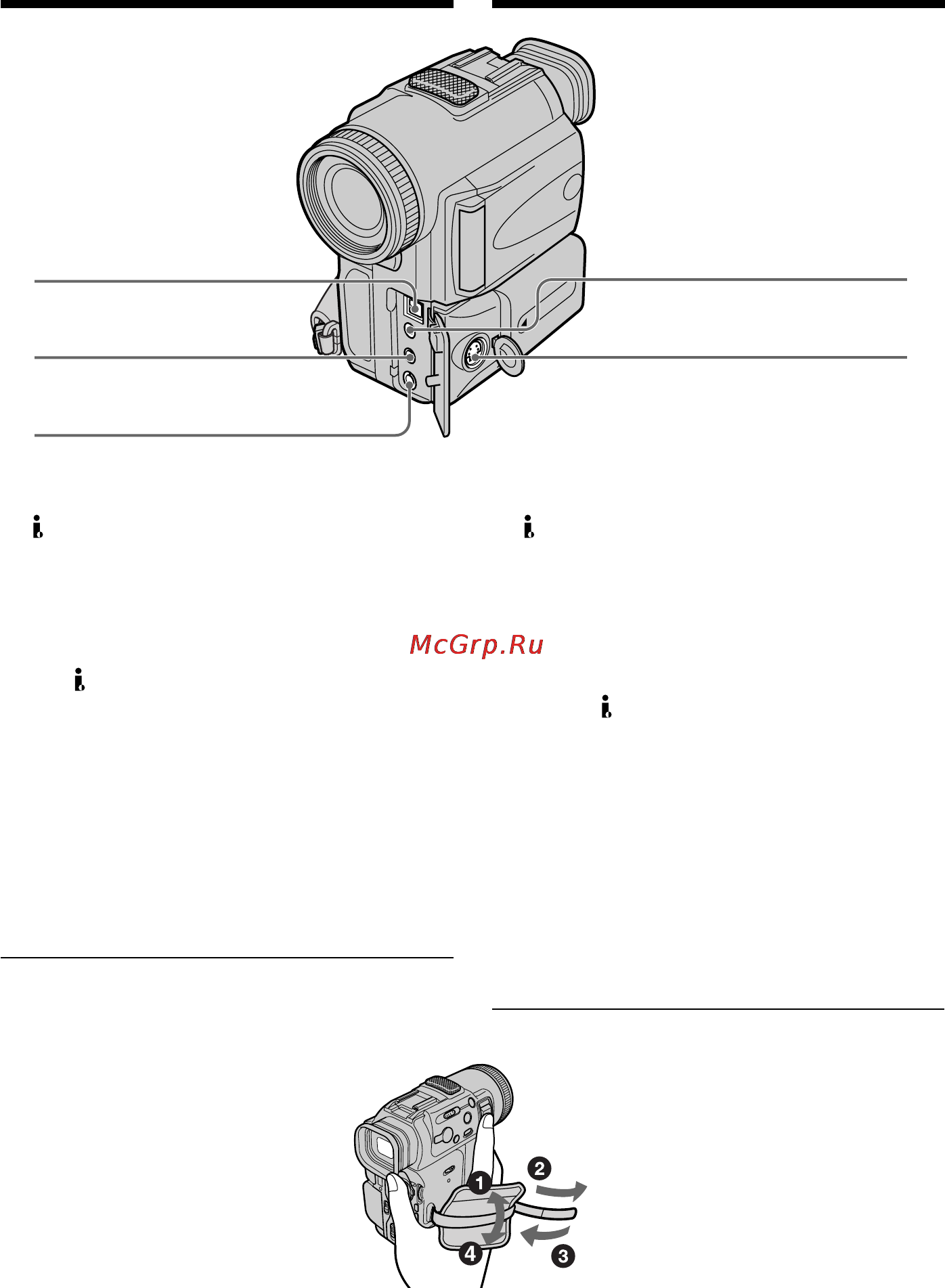 Sony DCR-PC100E [190/200] Identifying the parts and controls