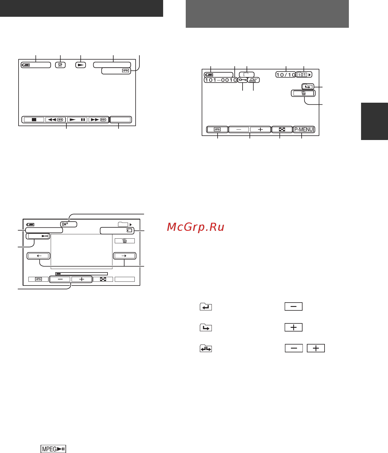 Sony DCR-HC36E [171/296] Просмотр неподвижных изображений