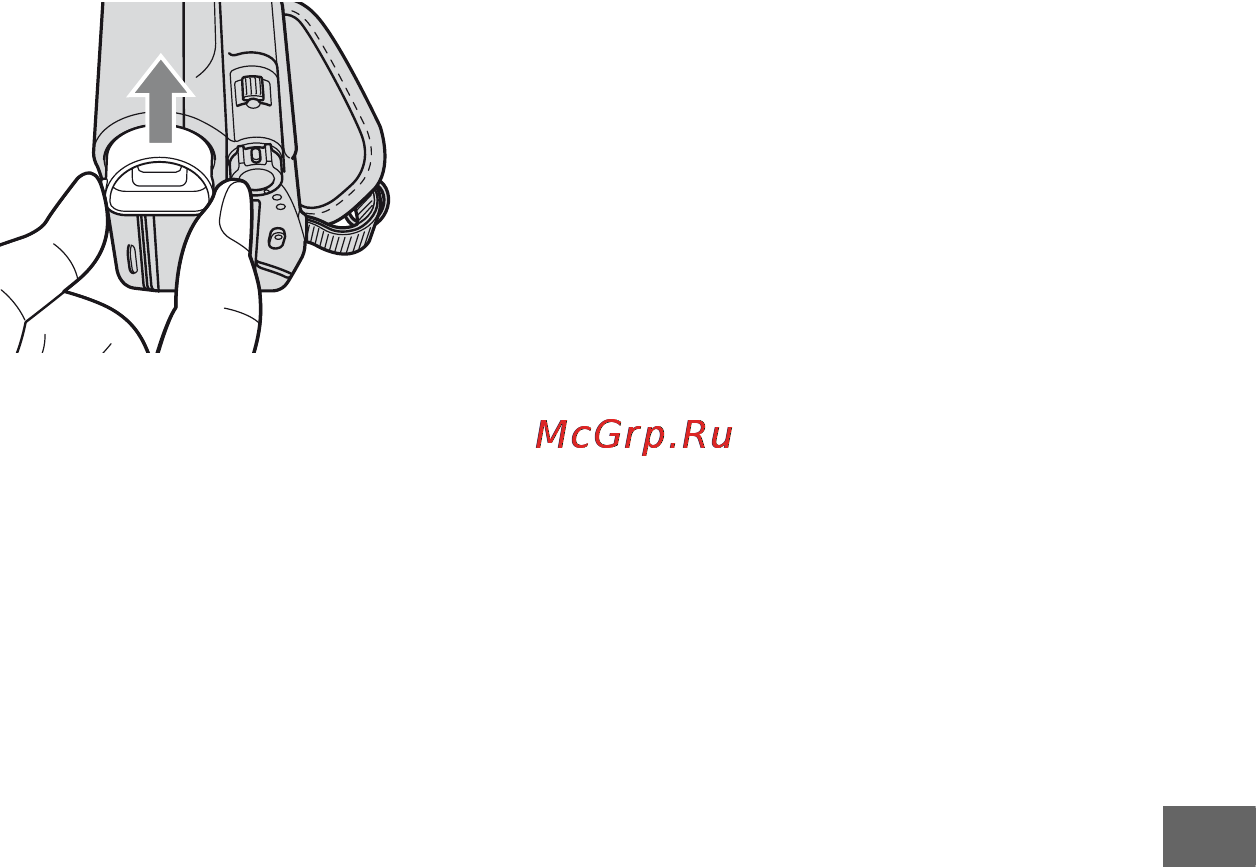 Sony DCR-HC53E [73/88] Зарядка предварительно установленной аккумуляторной батареи