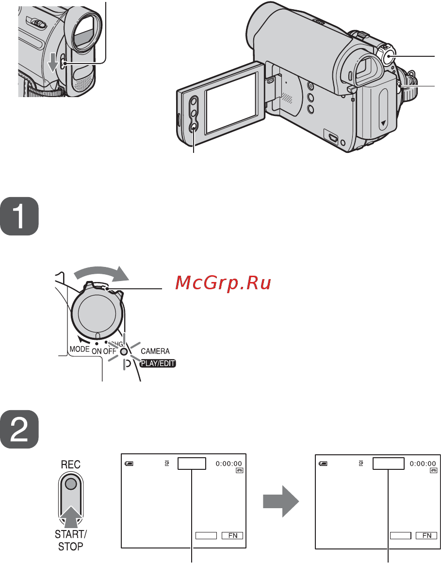 Sony DCR-HC38E [20/88] Запись