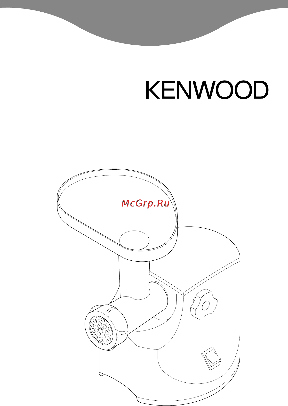 Kenwood MG-450A Инструкция по эксплуатации онлайн