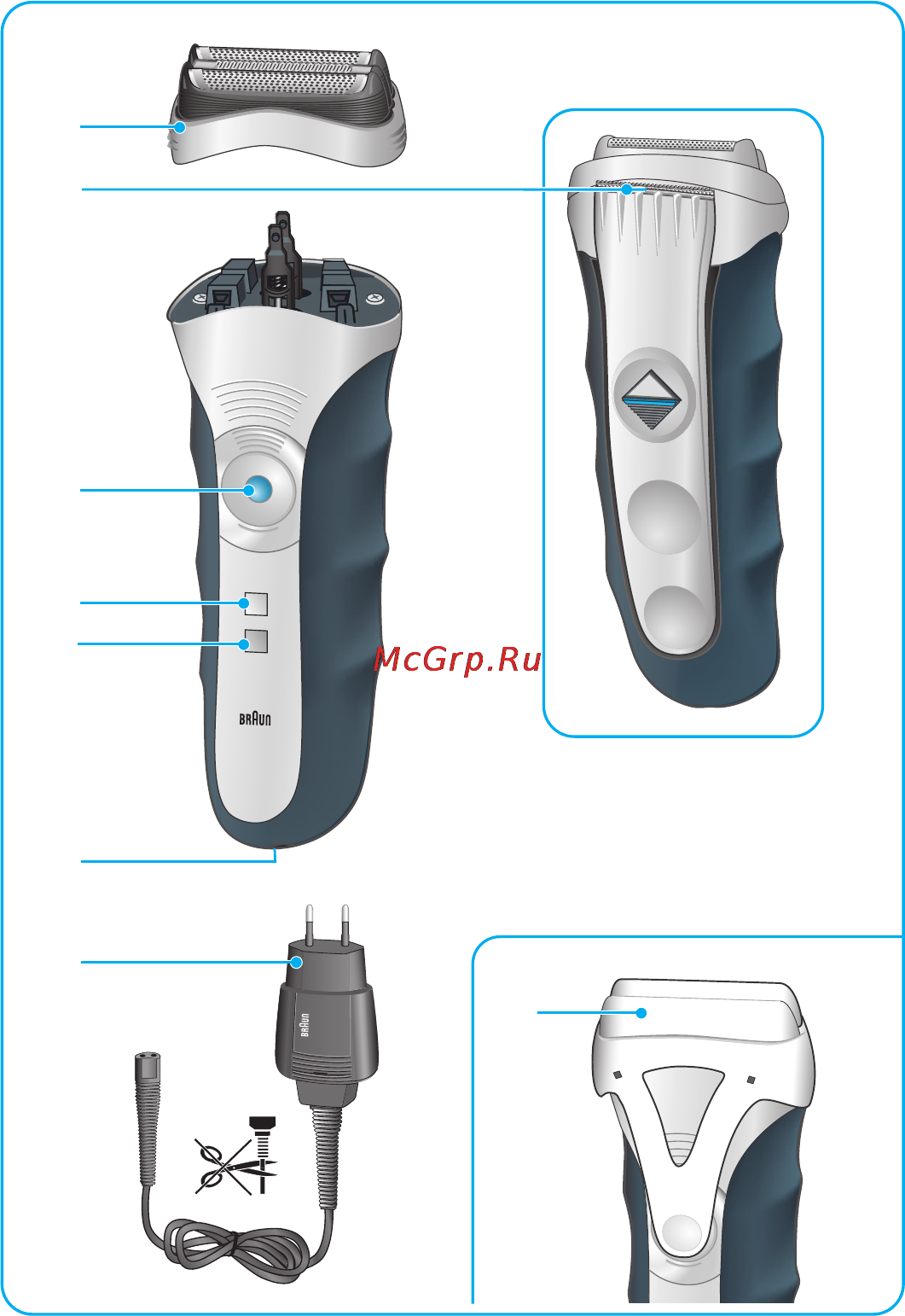 Braun 3 330 Инструкция по эксплуатации онлайн [3/10] 92294