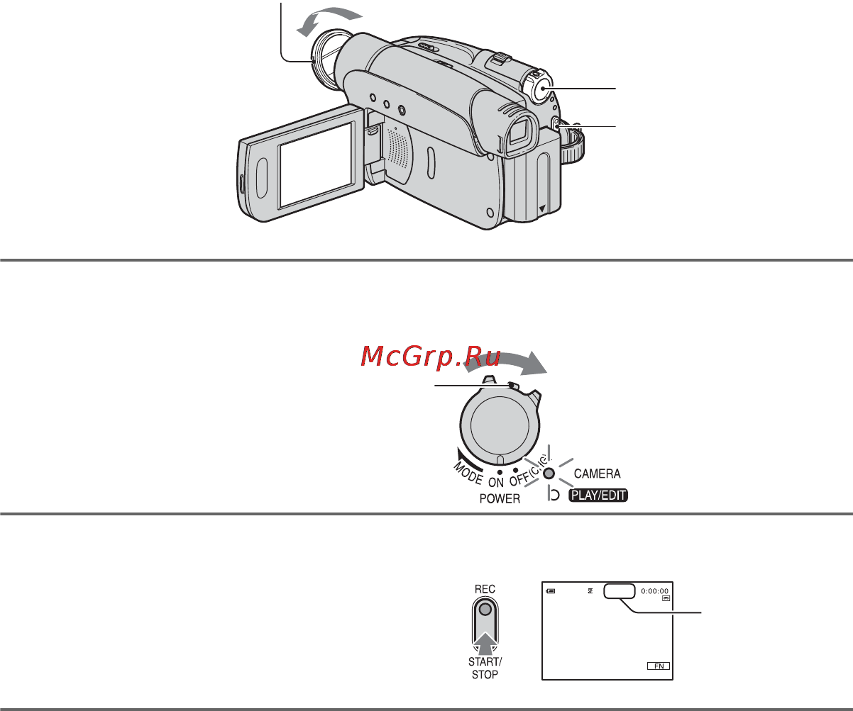 Sony DCR-HC28E [22/84] Запись