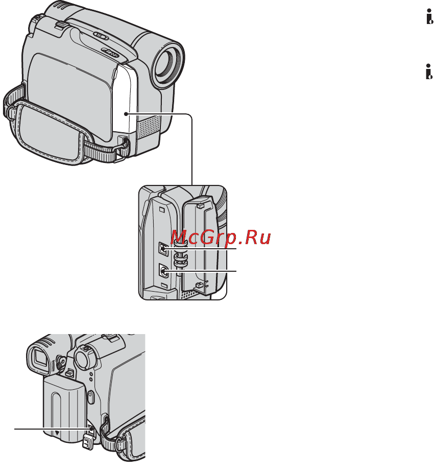 Sony DCR-HC28E [56/84] Использование разъемов для подключения внешних устройств