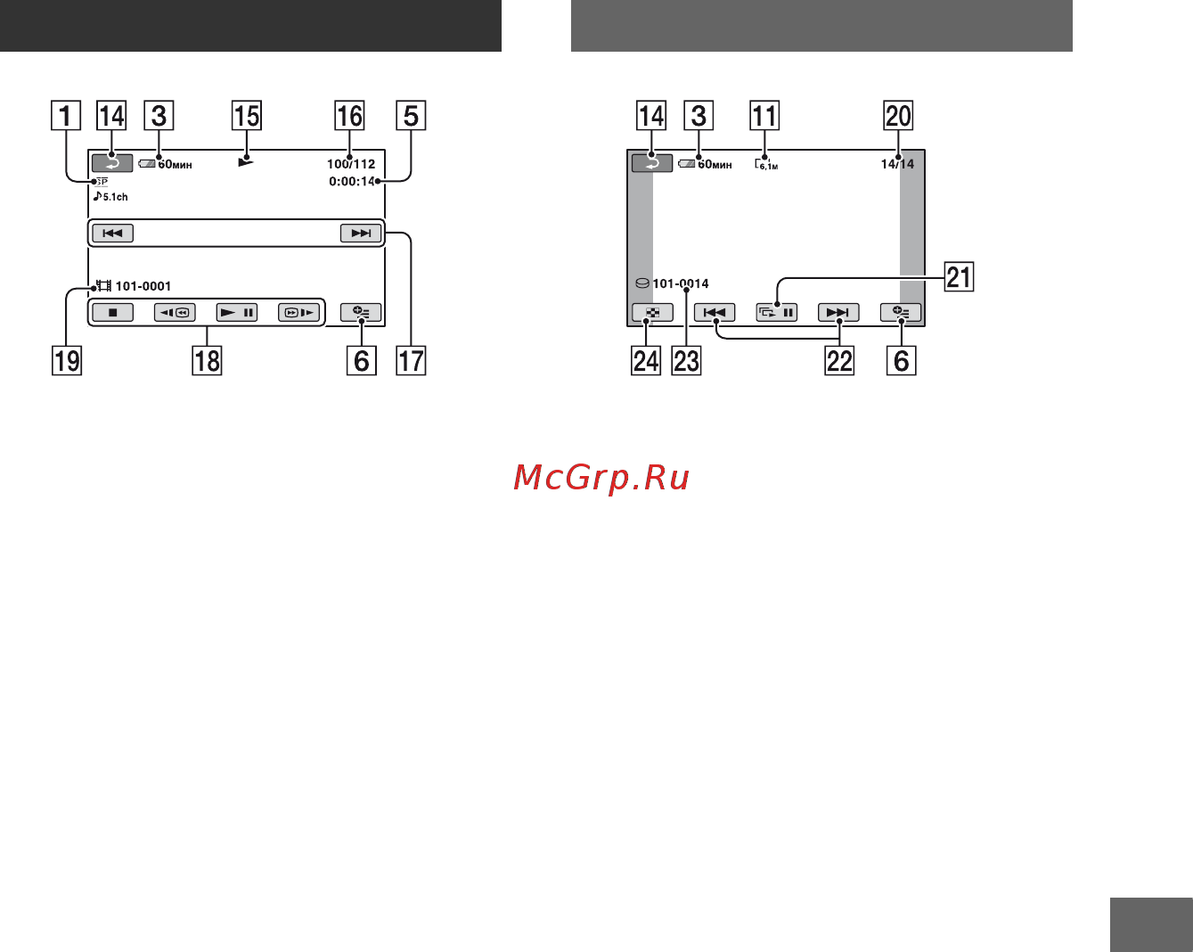 Sony DCR-SR42E [147/155] Просмотр фильмов просмотр фотографий