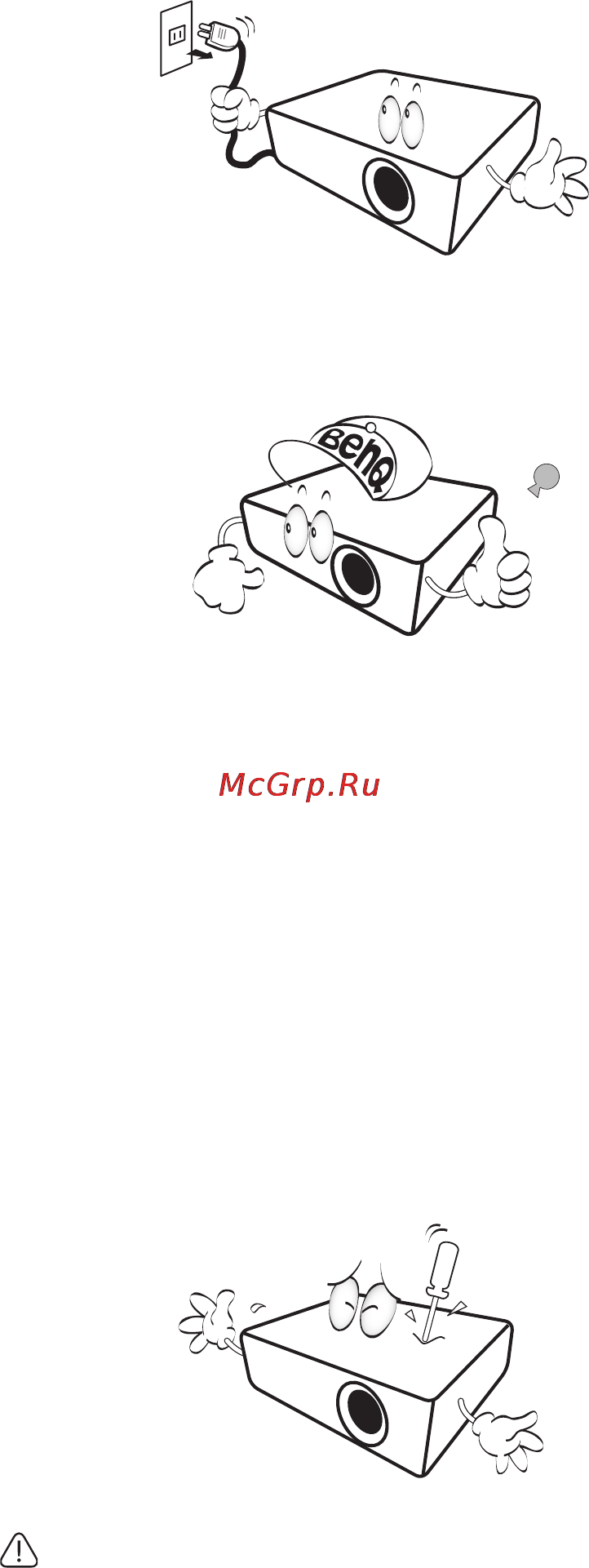 Benq W770ST [5/63] Конденсация влаги