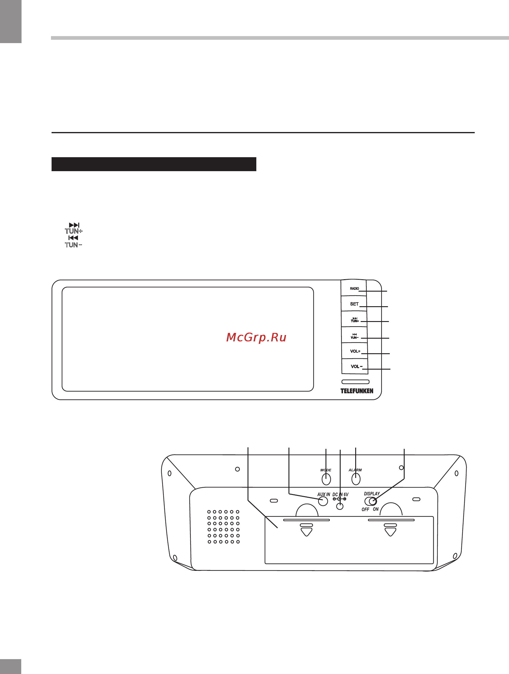 Telefunken TF-1507 [2/11] 2 3 4 5 6