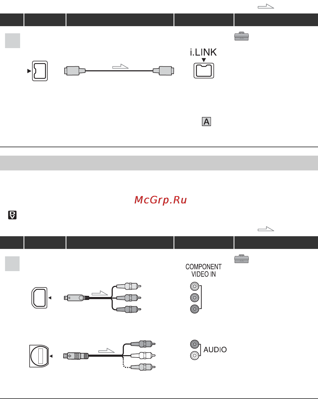 Sony HDR-HC3E [40/131] Connecting to a 16 9 wide or 4 3 tv