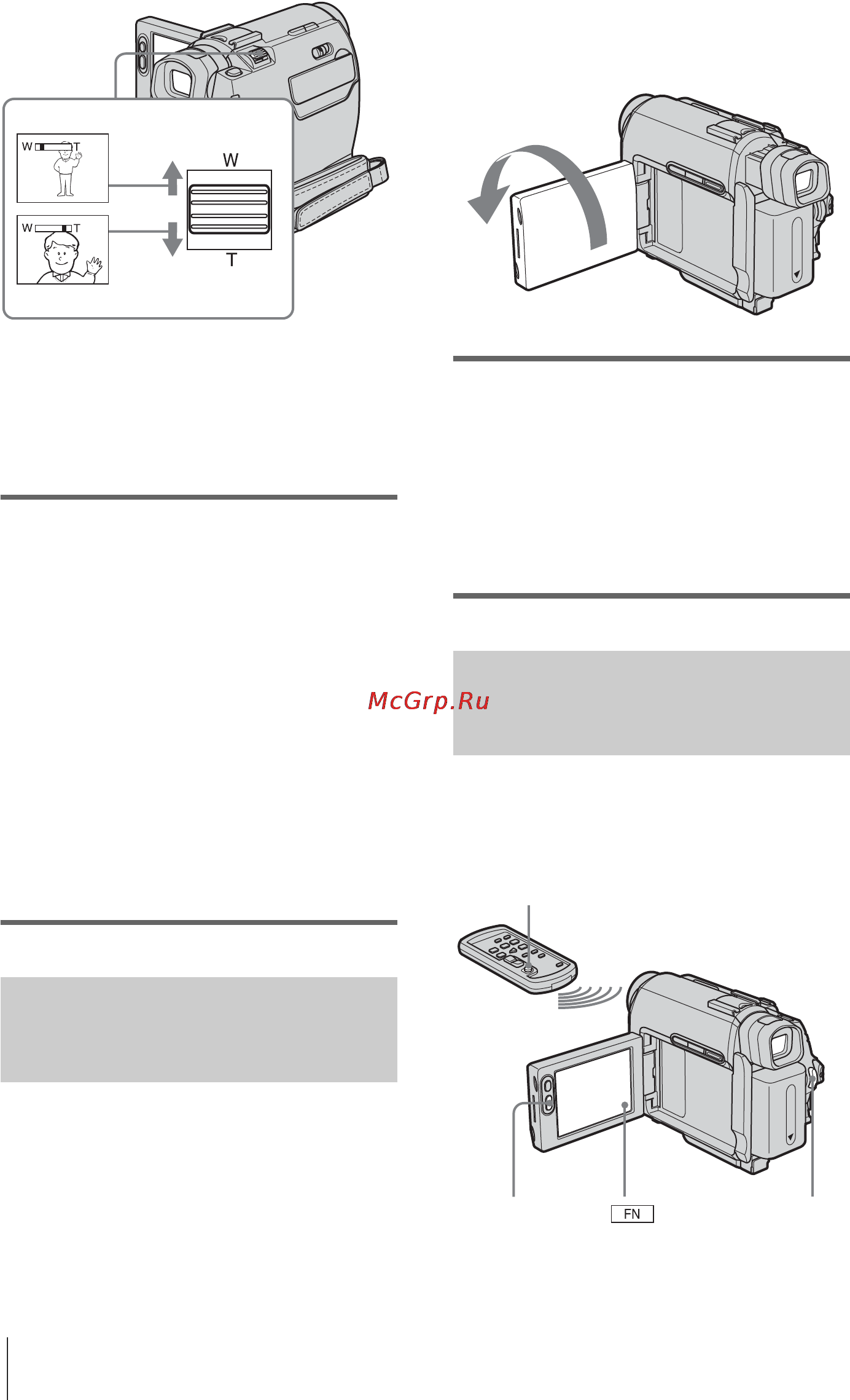 Sony DCR-HC16E [124/216] Запись в зеркальном режиме