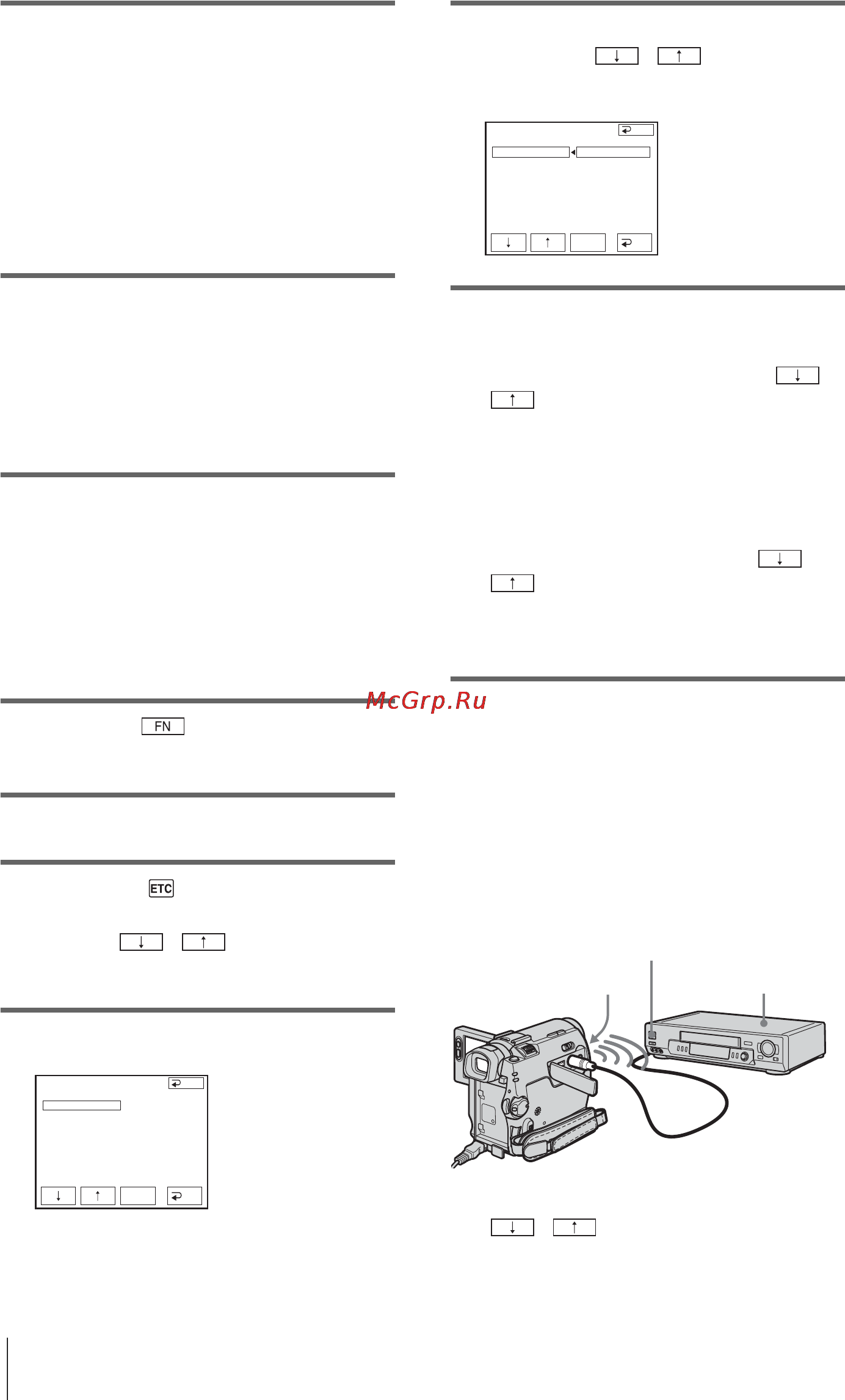 Sony DCR-HC16E [172/216] Установка кода устан ик