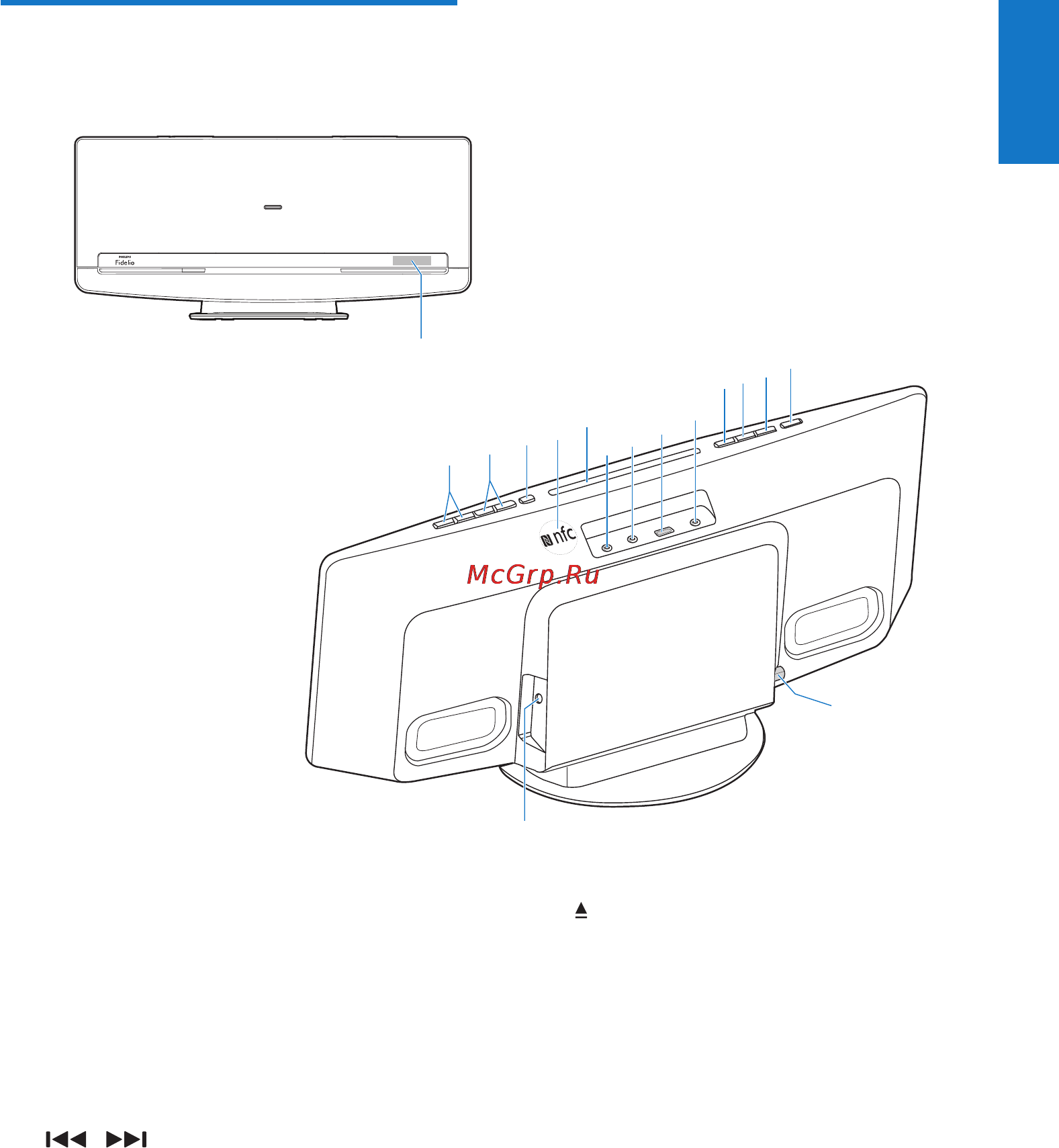 Philips BTM8010/12 [9/32] Описание основного устройства