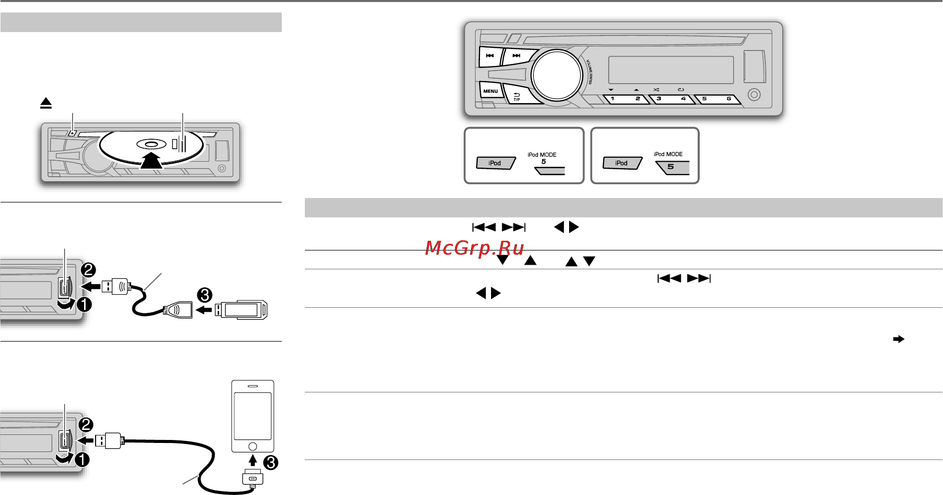 JVC KD-R557EED [7/36] Ipod iphone