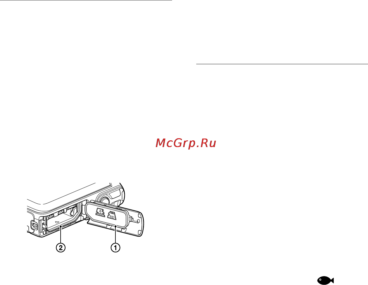 Sony HDR-GW55VE [74/130] Примітки щодо використання відеокамери під водою біля води