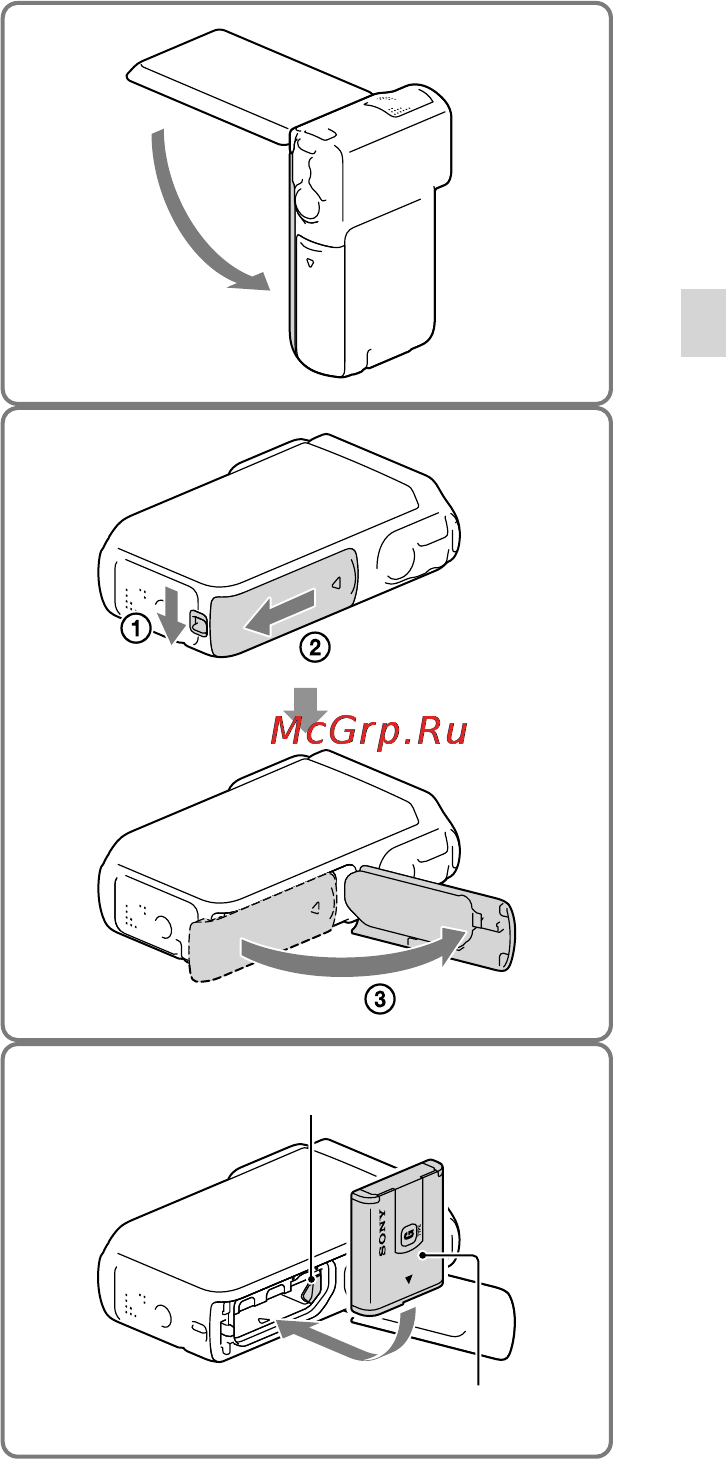 Sony HDR-GW55VE [81/130] Заряджання акумуляторного блока