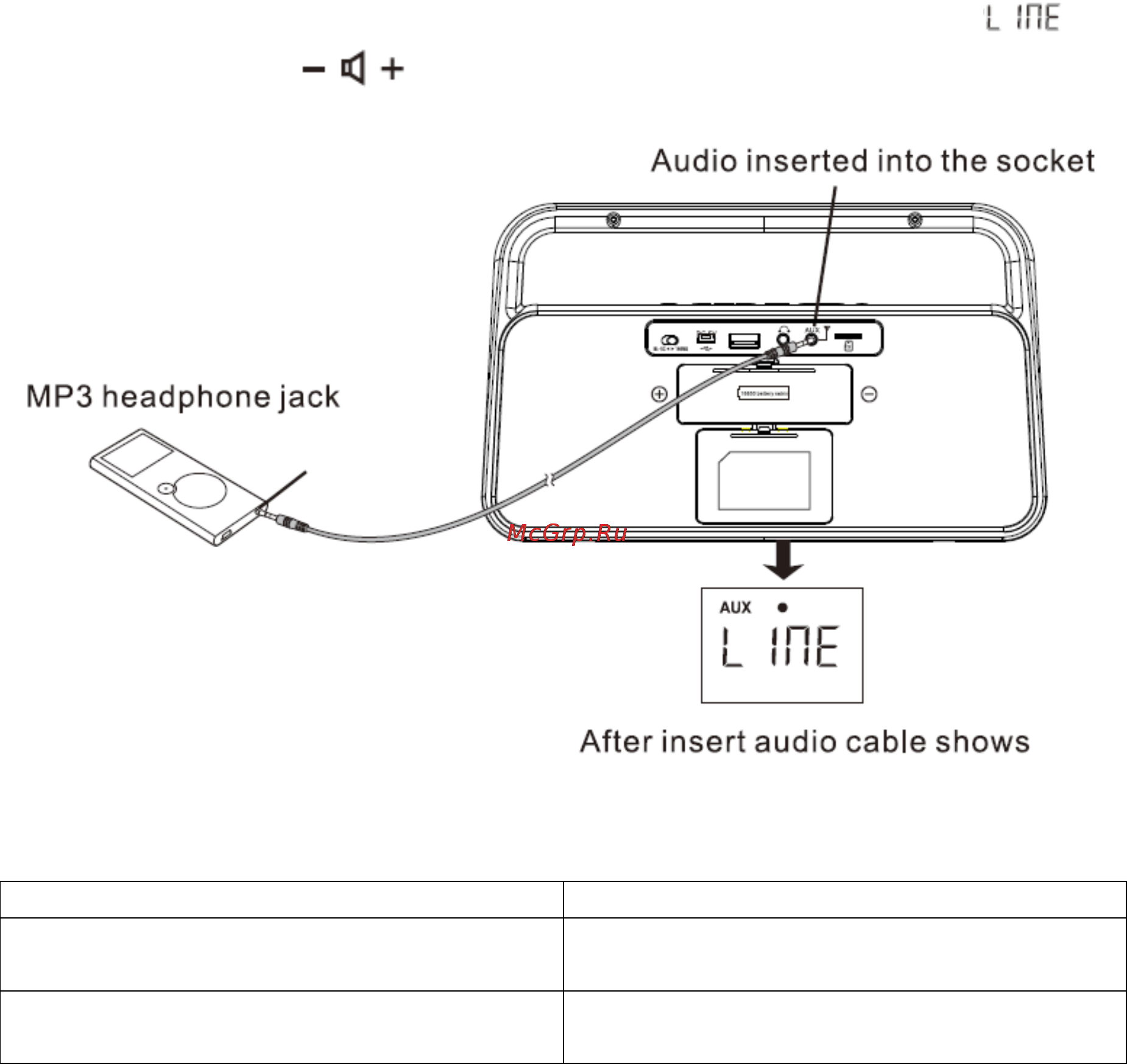 Max MR-290 [10/12] Режим aux in