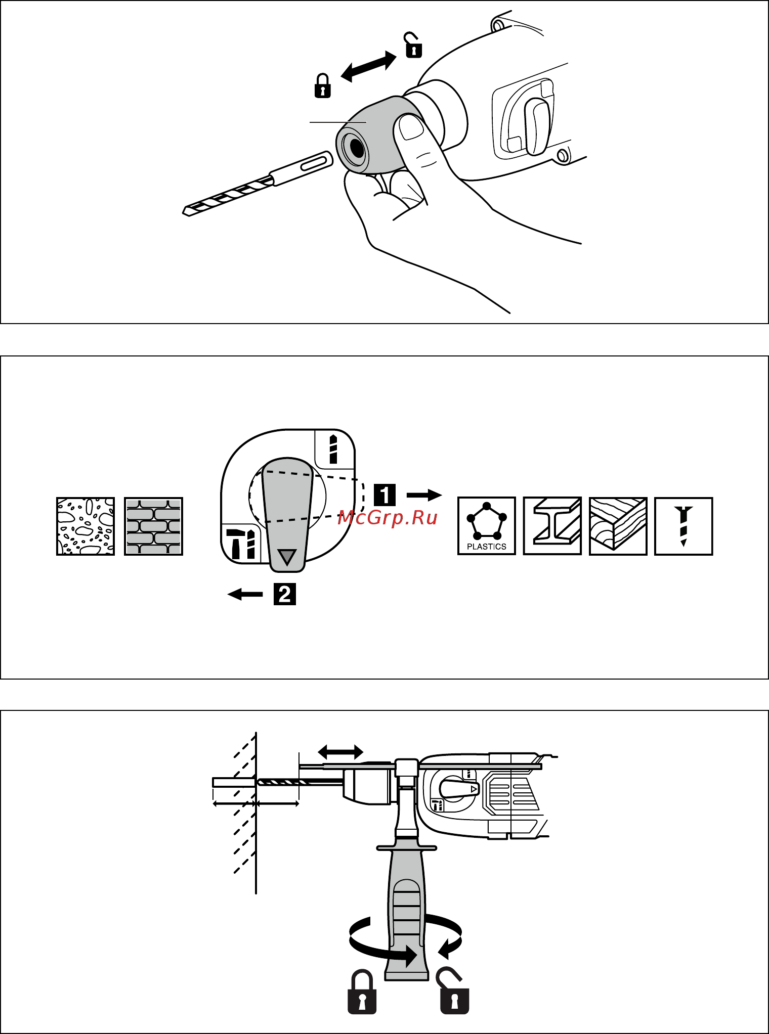 Skil 1734 LA (F 015 173 4LA) Инструкция по эксплуатации онлайн [4/116] 328812