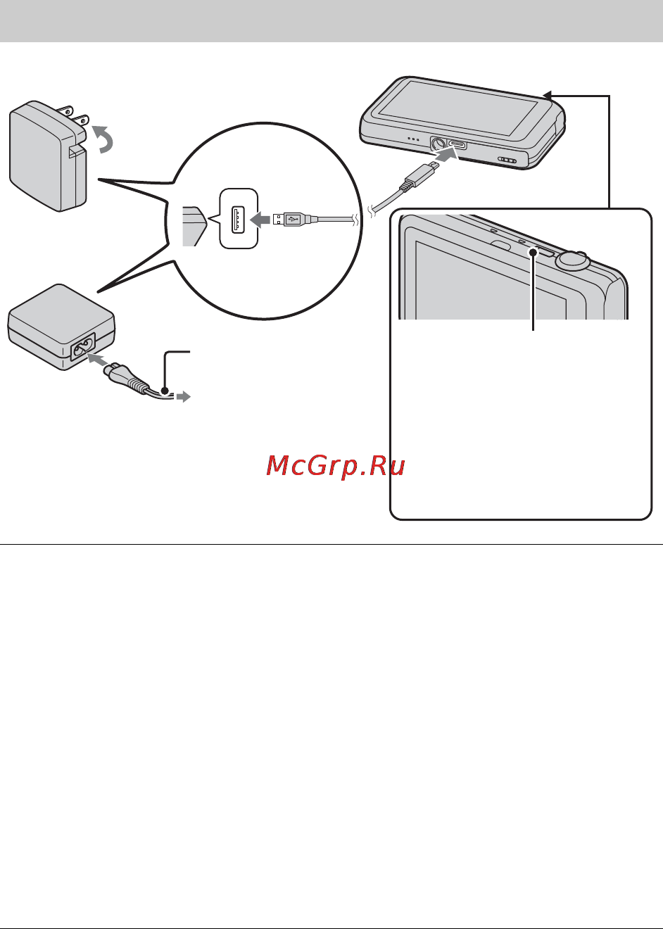 Sony CYBER-SHOT DSC-WX70 [74/100] Заряджання батареї