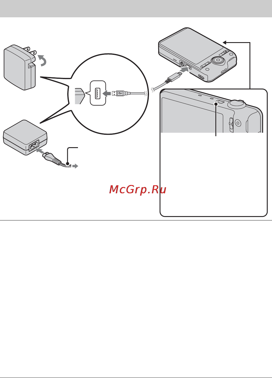 Sony CYBER-SHOT DSC-WX150 [74/100] Заряджання батареї