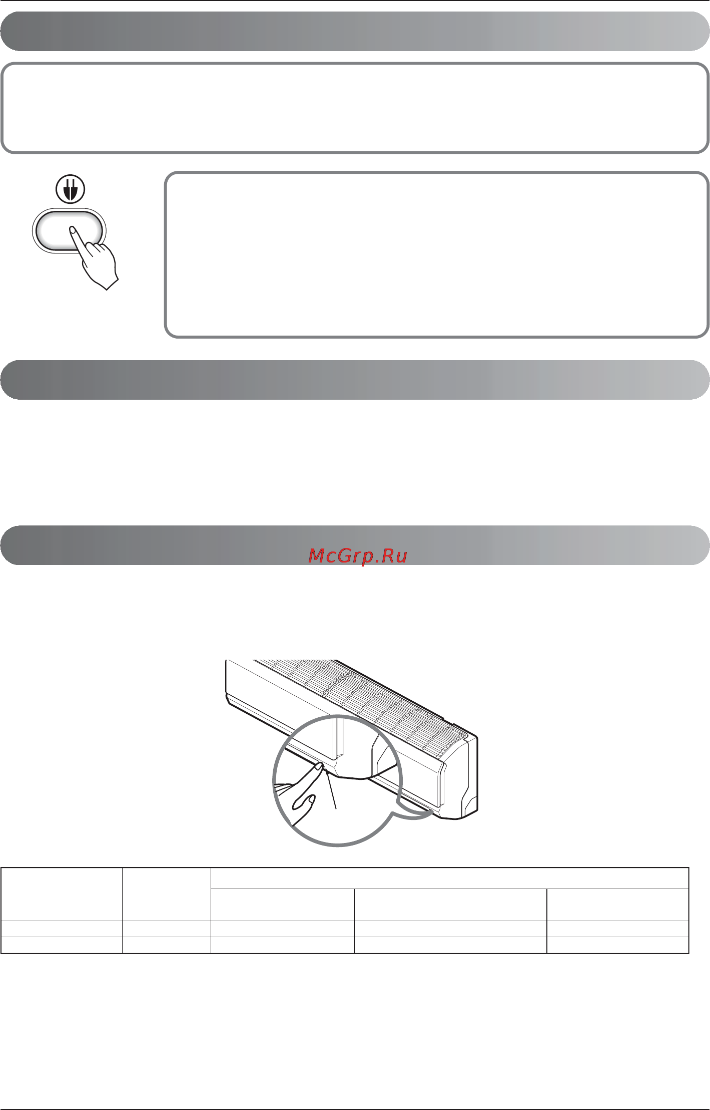 LG G18NHT [15/24] Принудительный режим