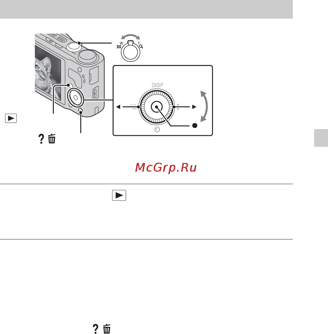 Sony CYBER-SHOT DSC-HX9V [79/96] Вибір наступного попереднього зображення