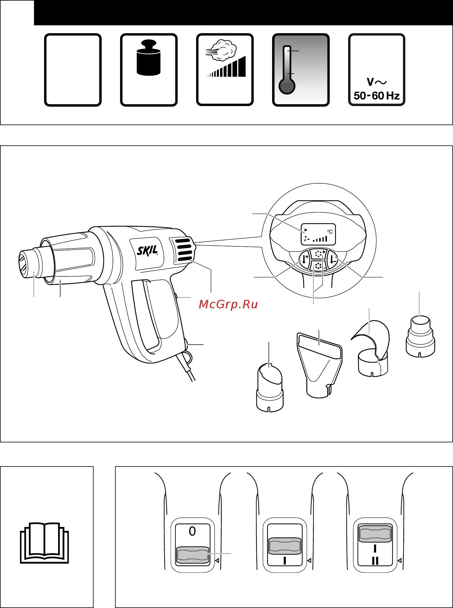 Skil 8004 LA (F 015 800 4LA) Инструкция по эксплуатации онлайн [2/156] 328814