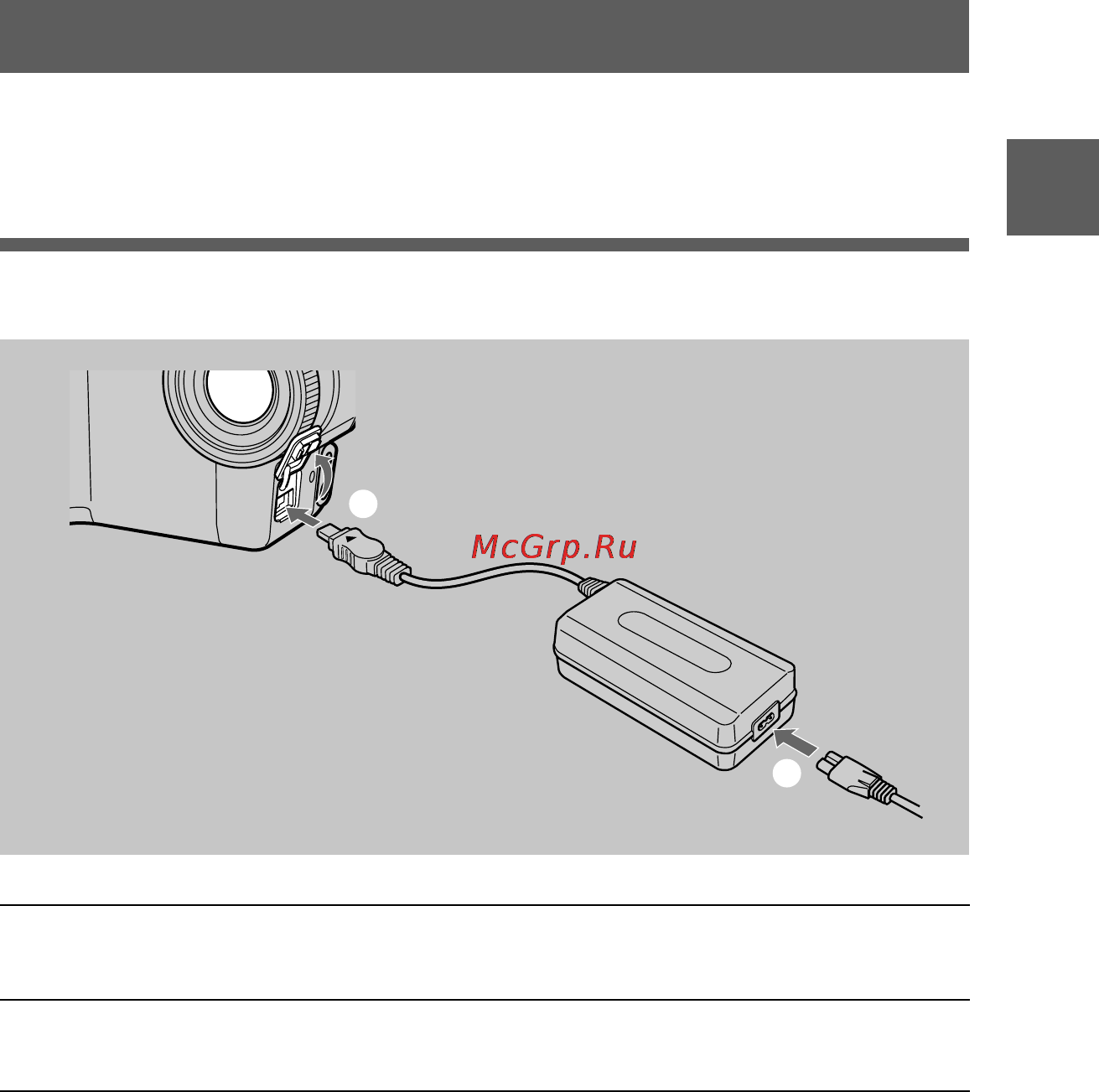 Sony MVC-FD85 [11/68] Using the ac power adaptor