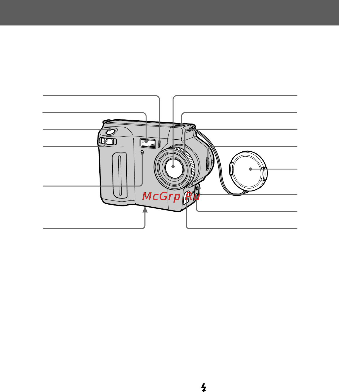 Sony MVC-FD85 [6/68] Identifying the parts