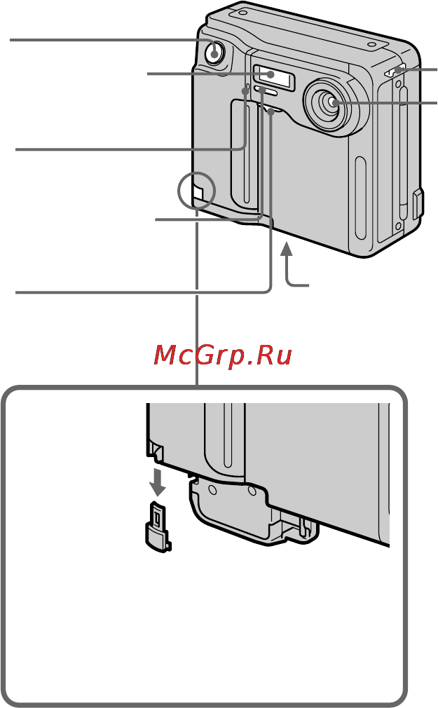 Sony MVC-FD51 [43/134] Parts identification