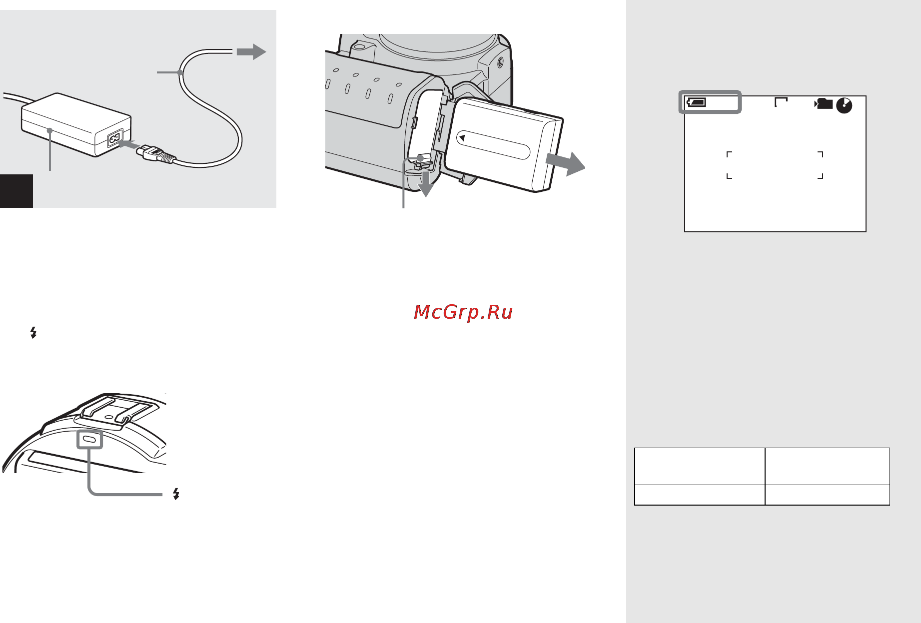 Sony MVC-CD500 [12/132] Battery remaining indicator