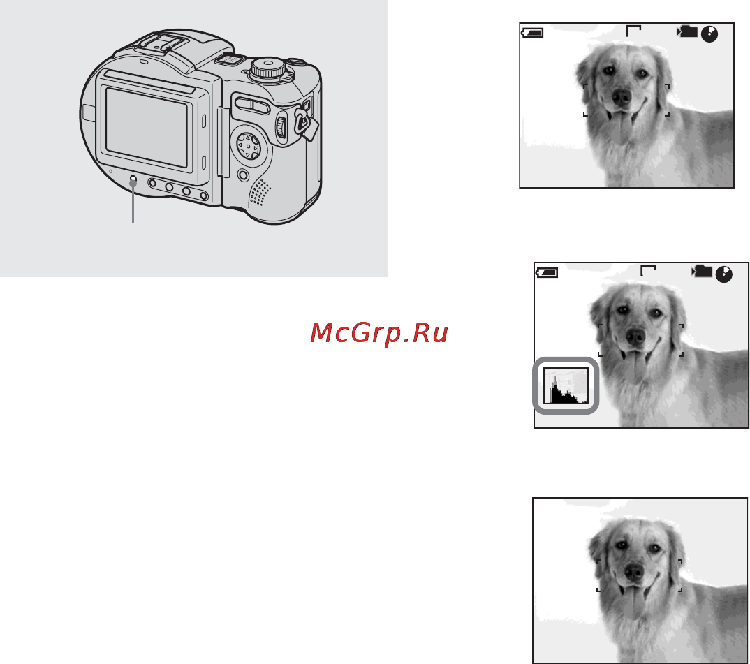 Sony MVC-CD500 [30/132] Indicators on the screen during shooting