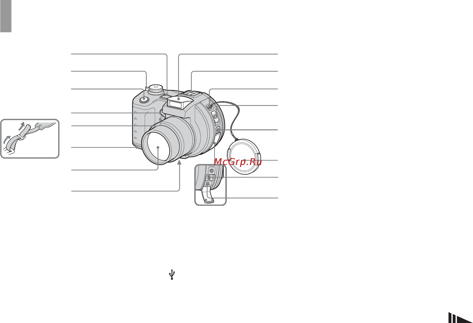 Sony MVC-CD500 [9/132] Identifying the parts