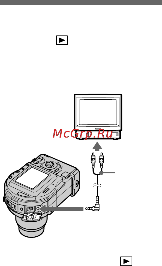 Sony MVC-CD300 [76/108] Viewing images on a tv screen