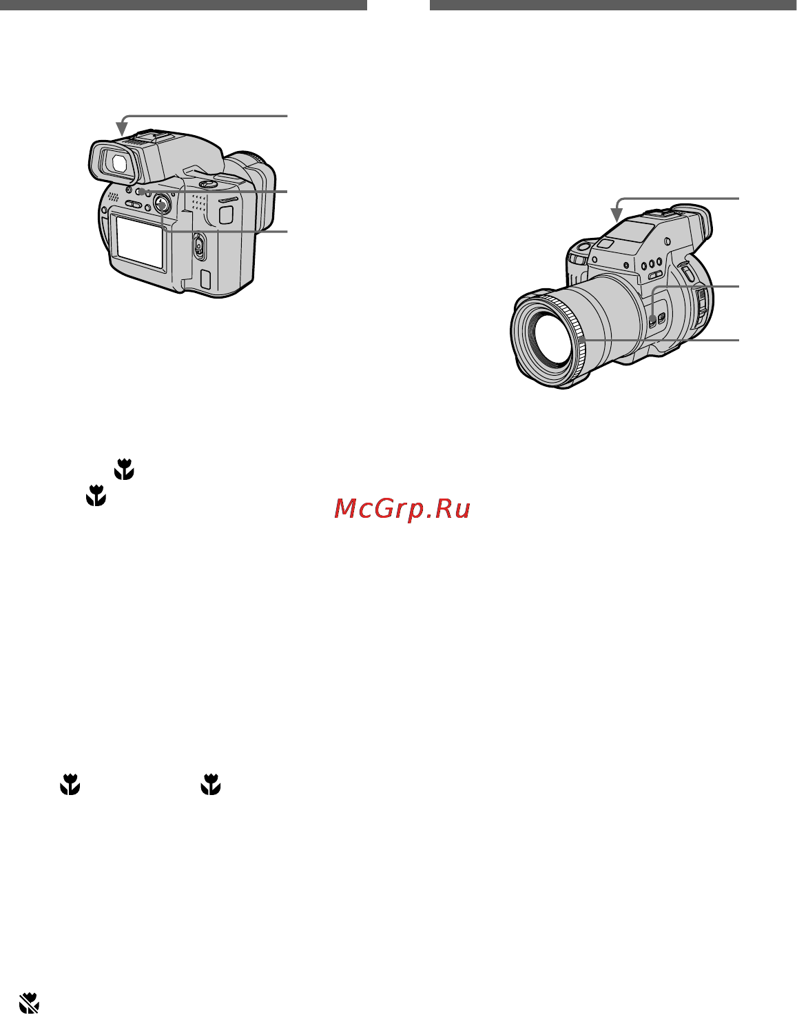 Sony MVC-CD1000 [50/80] Recording images in macro