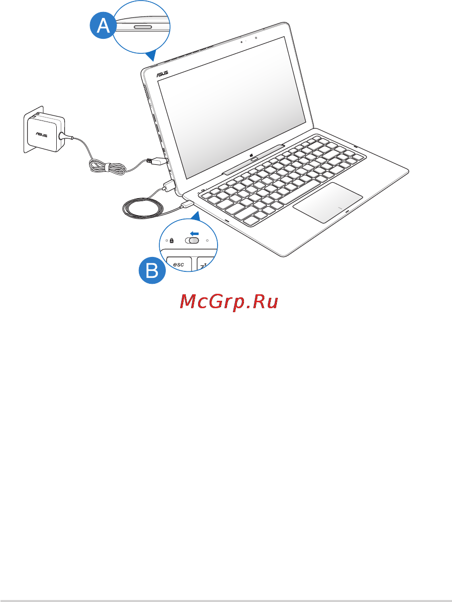 Asus T300LA-C4007P [32/120] Включите ноутбук