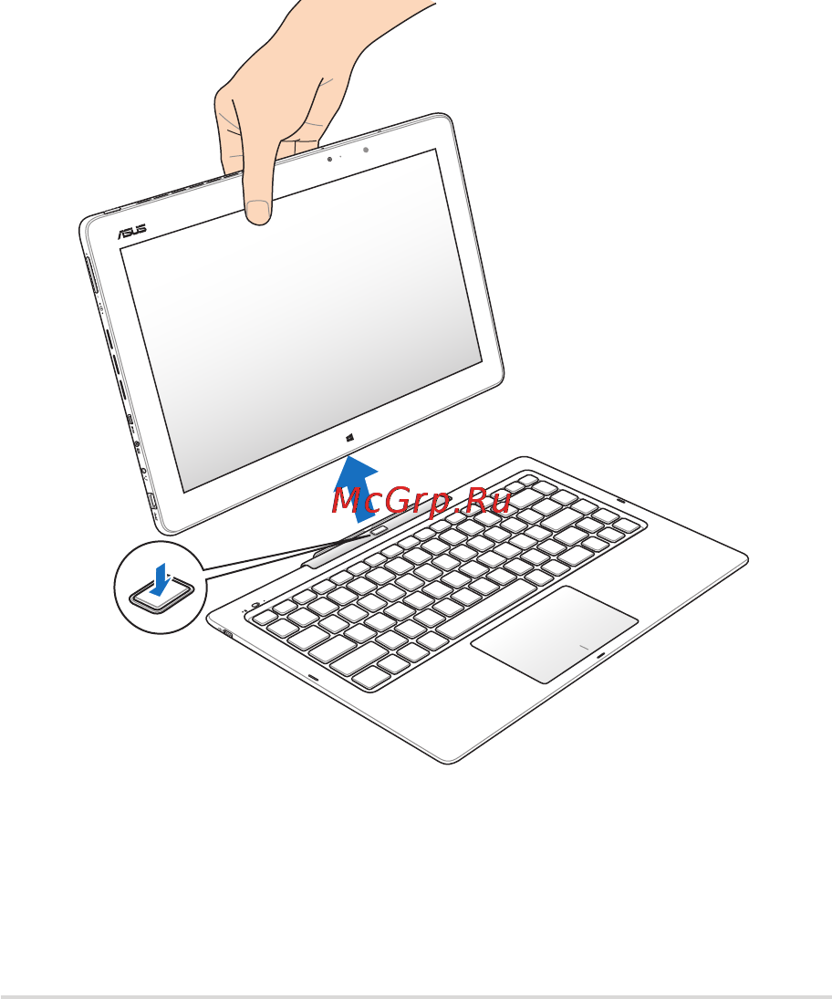 Asus T300LA -C4007H [21/120] Отключение сенсорного экрана