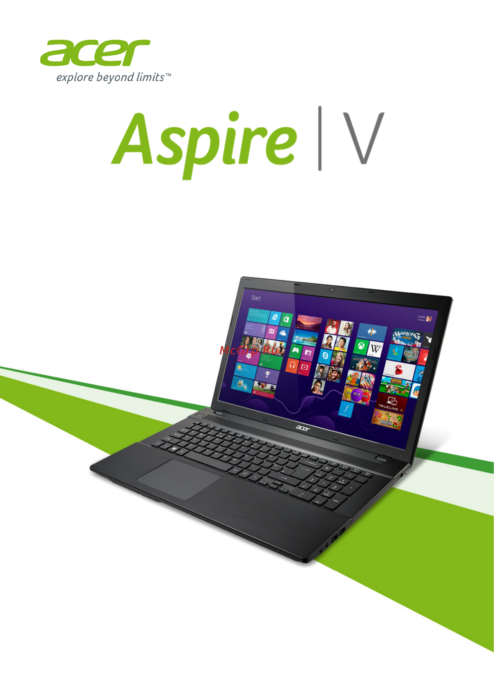 Acer Aspire V3-772G-54208G1TMamm Инструкция по эксплуатации онлайн