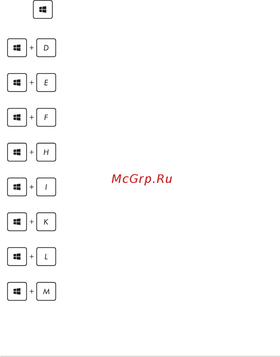 Asus X550CC-XO221H [59/129] Other keyboard shortcuts